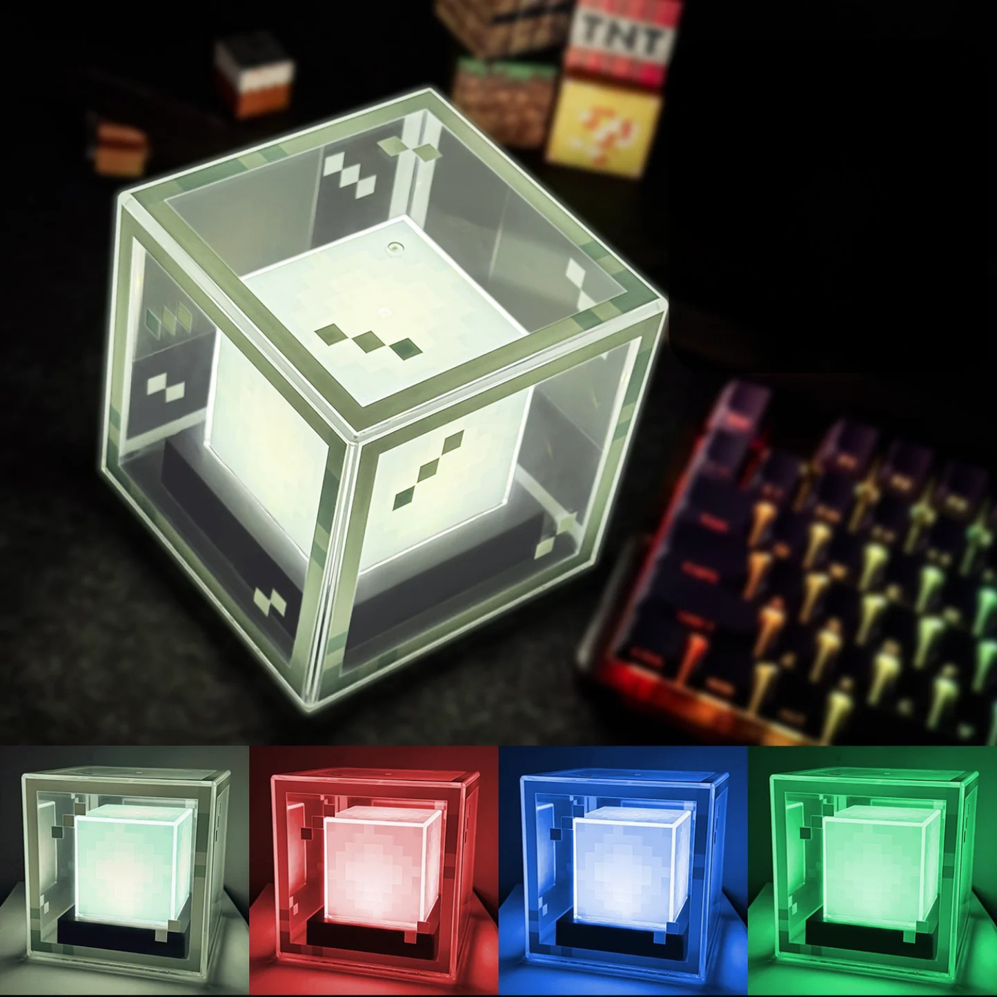 BlockLight™ - Lampka Dla Fanów Minecrafta