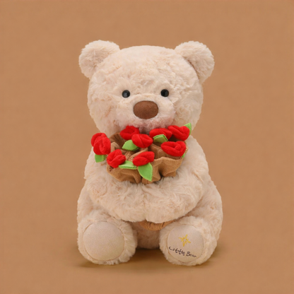 Kwiatowy Miś - Wyjątkowy Prezent dla Niej