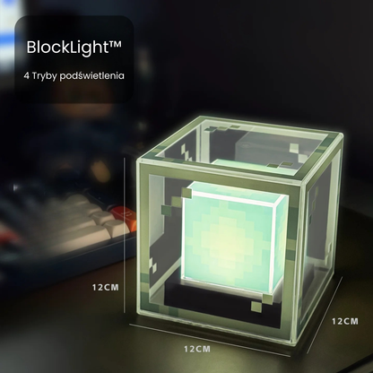 BlockLight™ - Lampka Dla Fanów Minecrafta